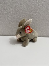 Nibbly The Rabbit Ty Beanie Baby With Tags May 7 1998