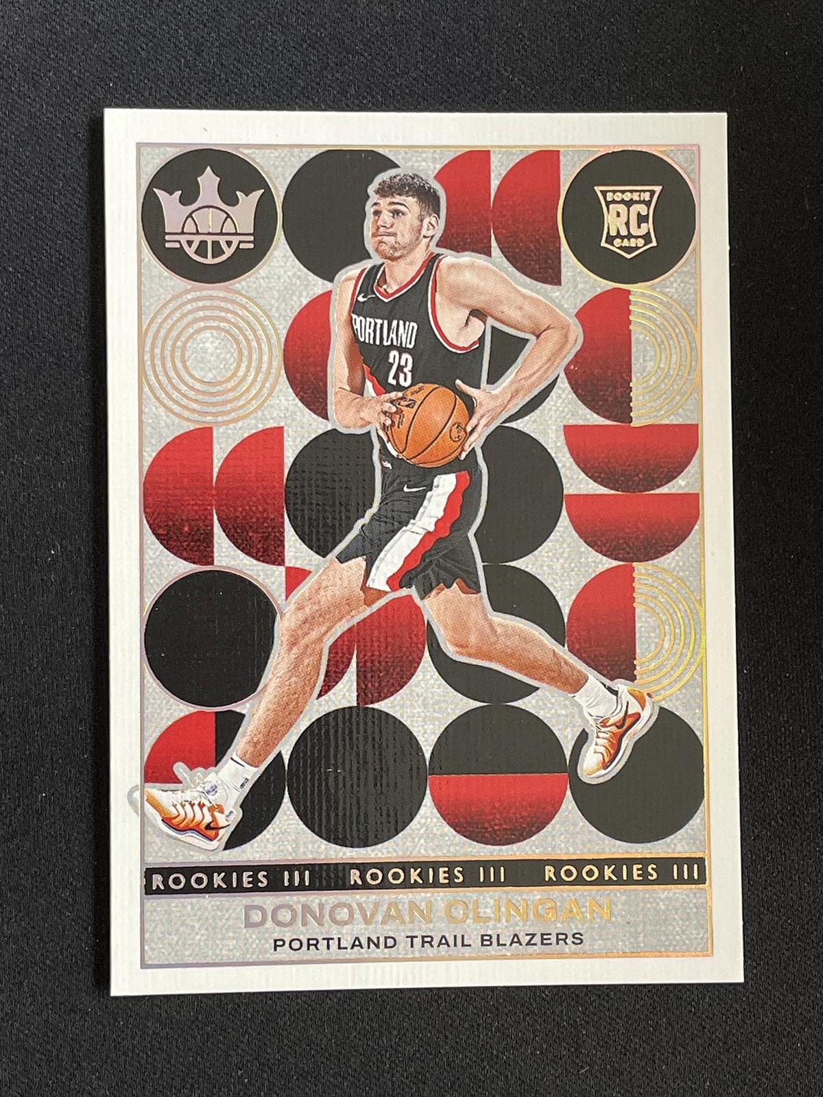 Donovan Clingan 2024-25 Panini Court Kings Rookies III Level 3 RC #181