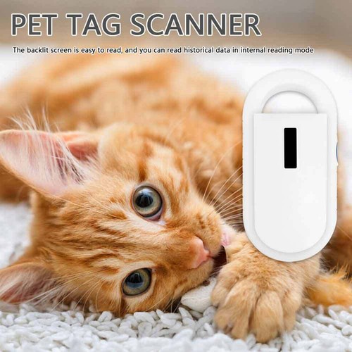 Para mascotas animales escáner digital portátil microchip lector de identific... - Imagen 12 de 12