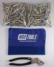 200 3/16 Cleco Sheet Metal Fasteners Plus Cleco Pliers w/Carry Bag K1S200-3/16 