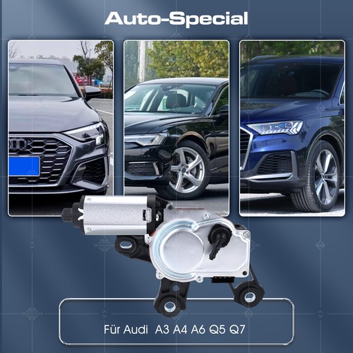 TERGICRISTALLO POSTERIORE POSTERIORE MOTORE TERGICRISTALLO DUSE PER AUDI A3 A4 B6 B7 B8 8E9955711A - Foto 5 di 21