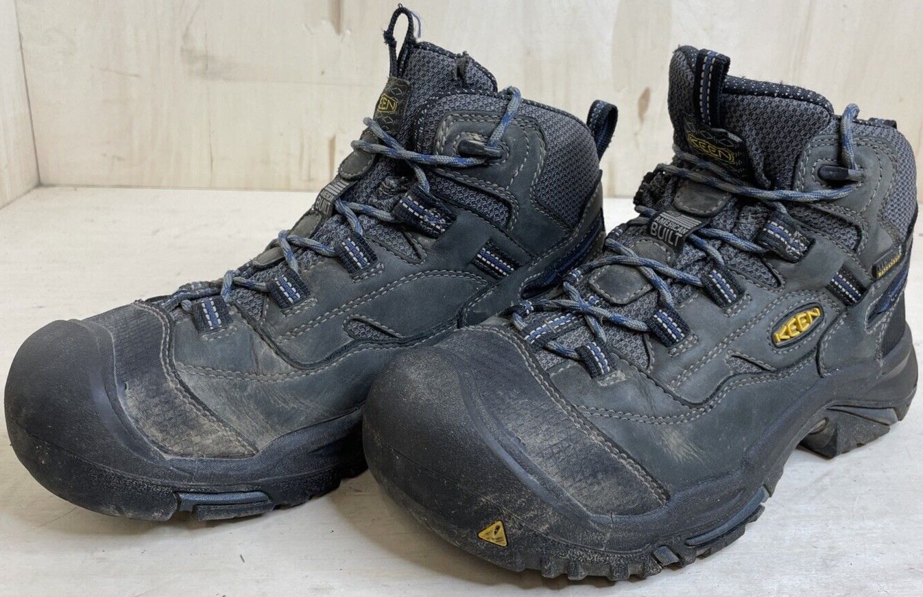 Scarpe outdoor Keen Dry da uomo taglia 7EE nere impermeabili scarponi da trekking F2892 11 EH