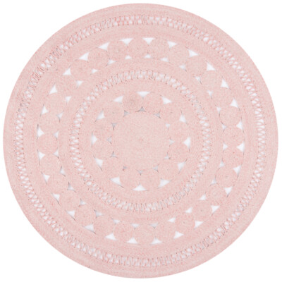 SAFAVIEH Cape Cod Collection CAP222U Handwoven Pink Rug