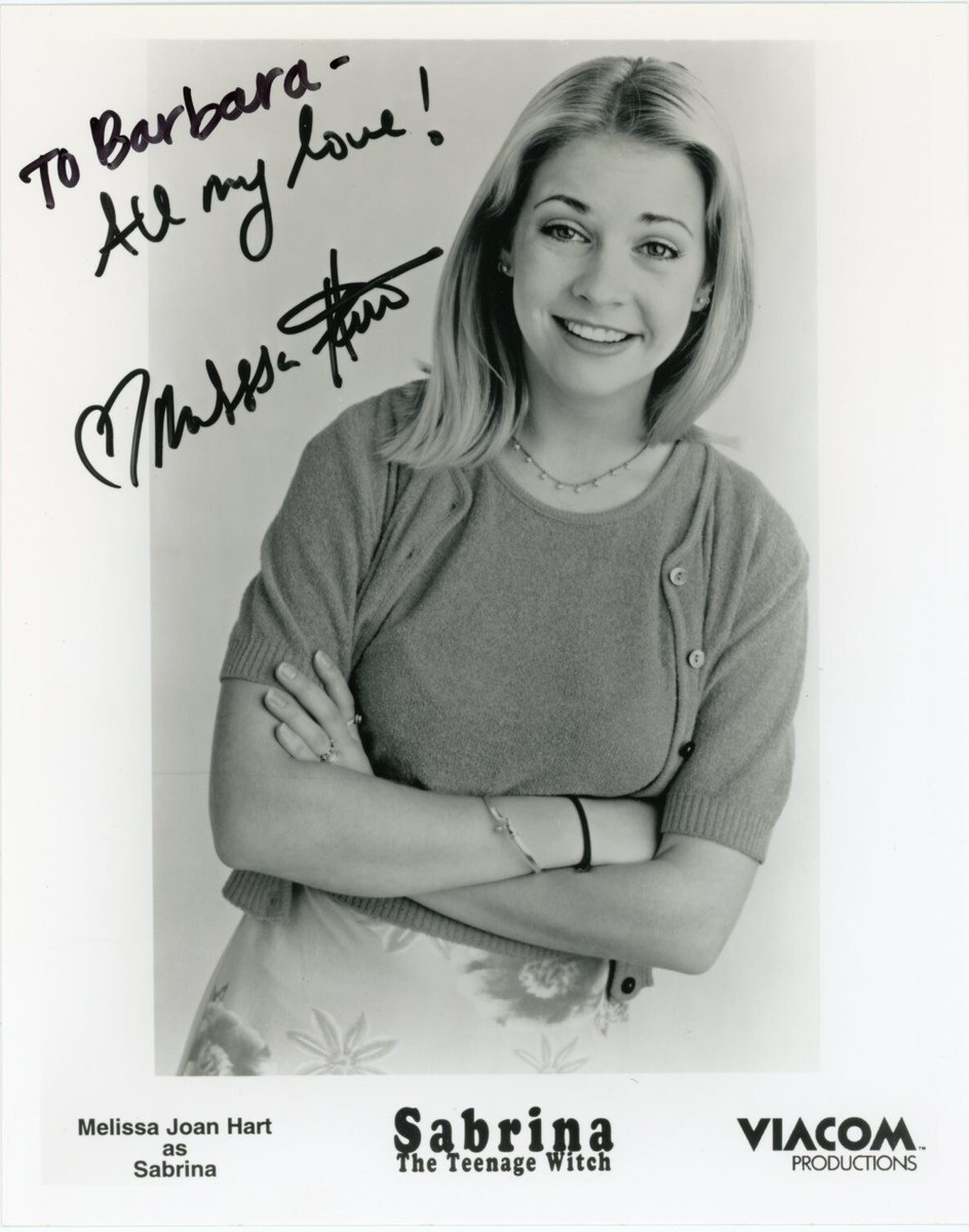 メリッサ・ジョーンハート直筆サイン入り写真…Melissa Joan Hart Melissa Joan Hart Signed Autograph 8x10 Photo - Sabrina the