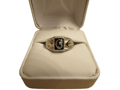 Dior x Stone Island Signet Ring and Black Resin Silver | eBay