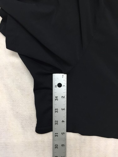 Nike Running Shorts Girls XL dri-fit black red pockets inside lined - Picture 5 of 11