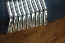 Ben Hogan Apex II White Cameo irons 2-E Apex 4 stiff steel std length