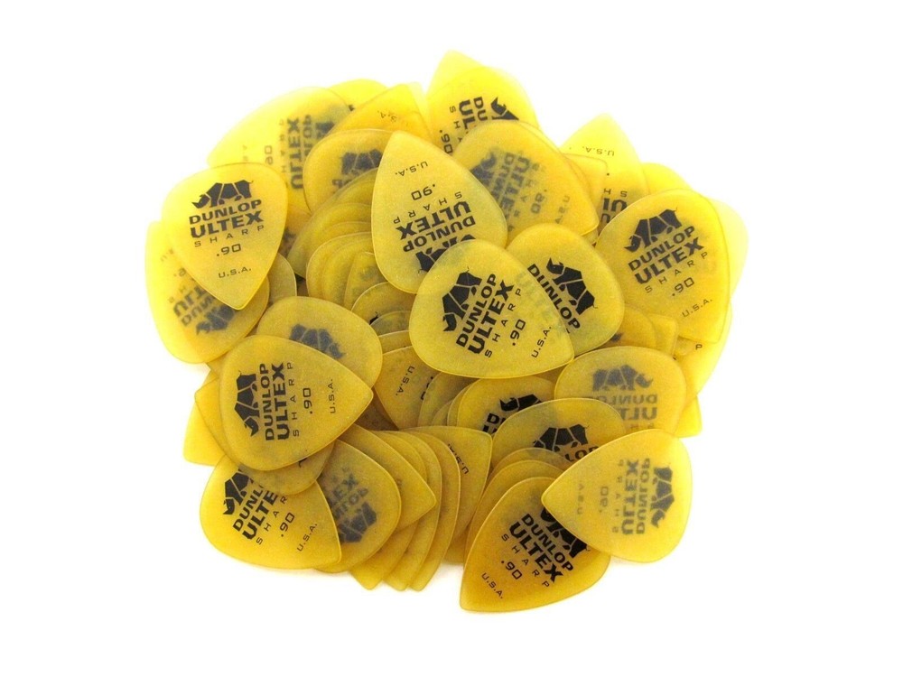 Dunlop Ultex Sharp Guitar Picks 72 Pack .90mm 433R90