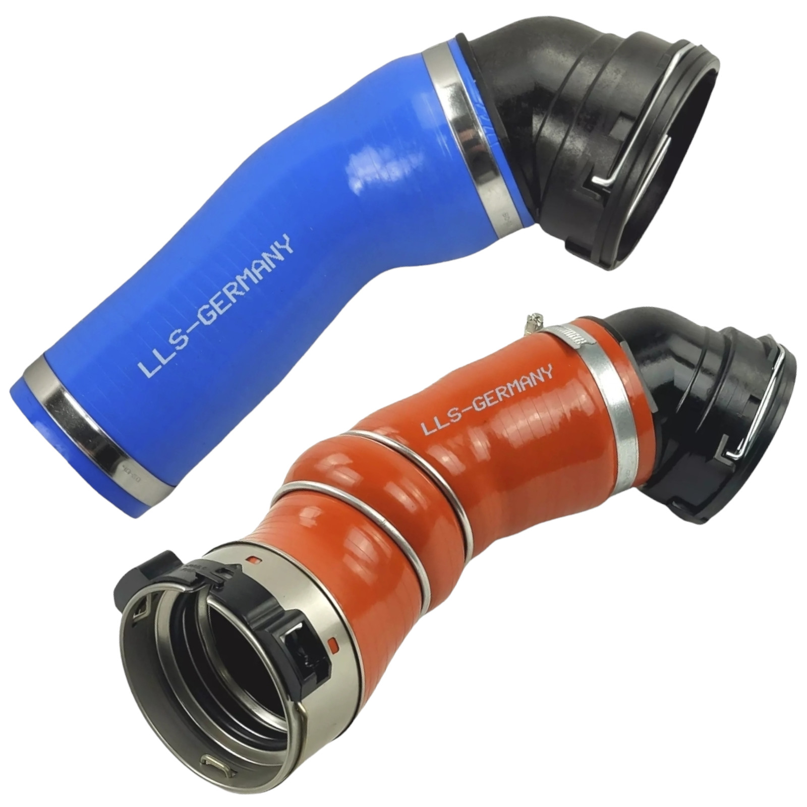 2x Air Intake Hose for BMW 5er E60 E61 535d 6er E63 E64 635d 286PS 11617796293