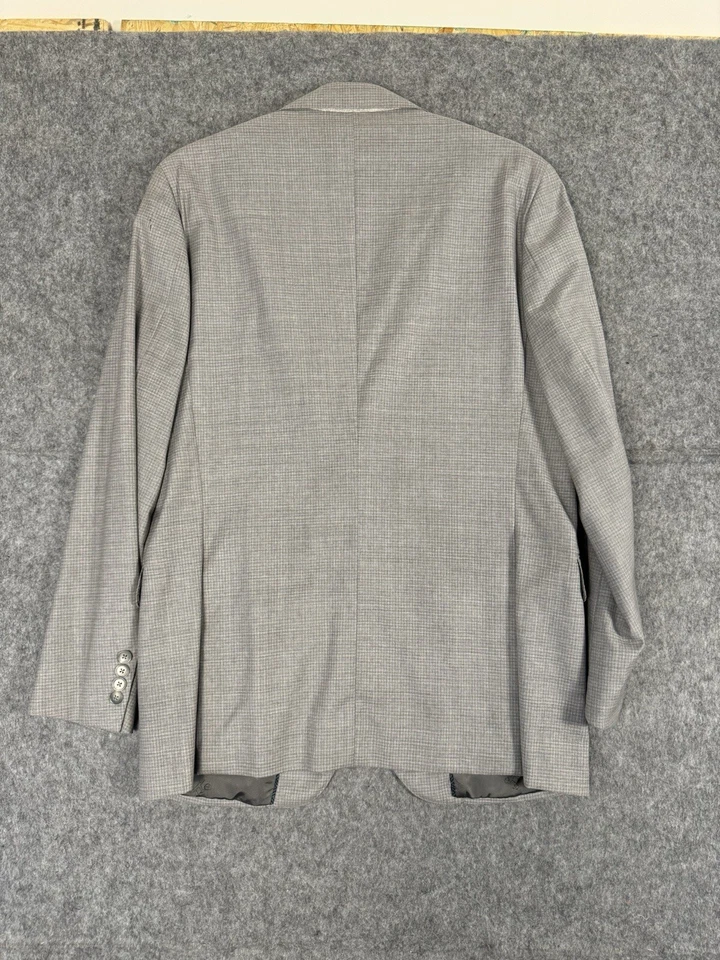 Blazer de lana EIDOS Napoli para hombre 44R gris abrigo deportivo chaqueta leer descripción Foto 3 de 4