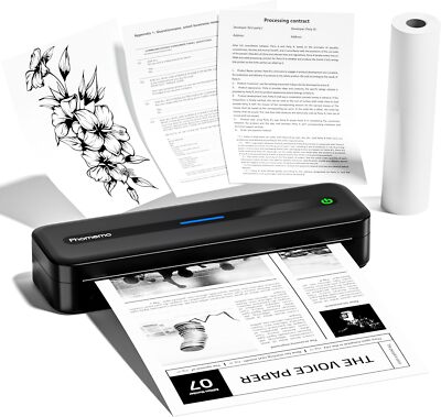 Phomemo M832 Mobiler Thermodrucker A4 für Unterwegs für Phone & Laptop 304DPI