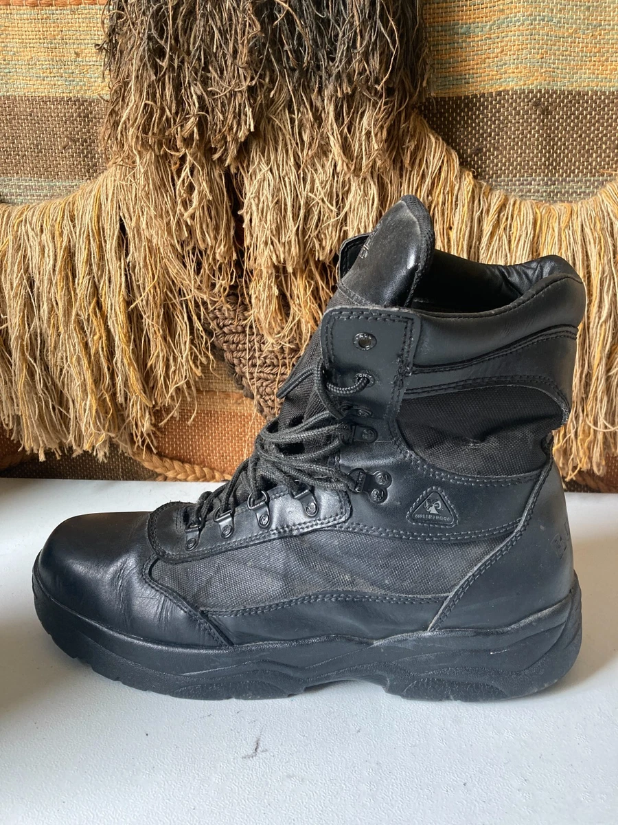 Rocky black shop boots