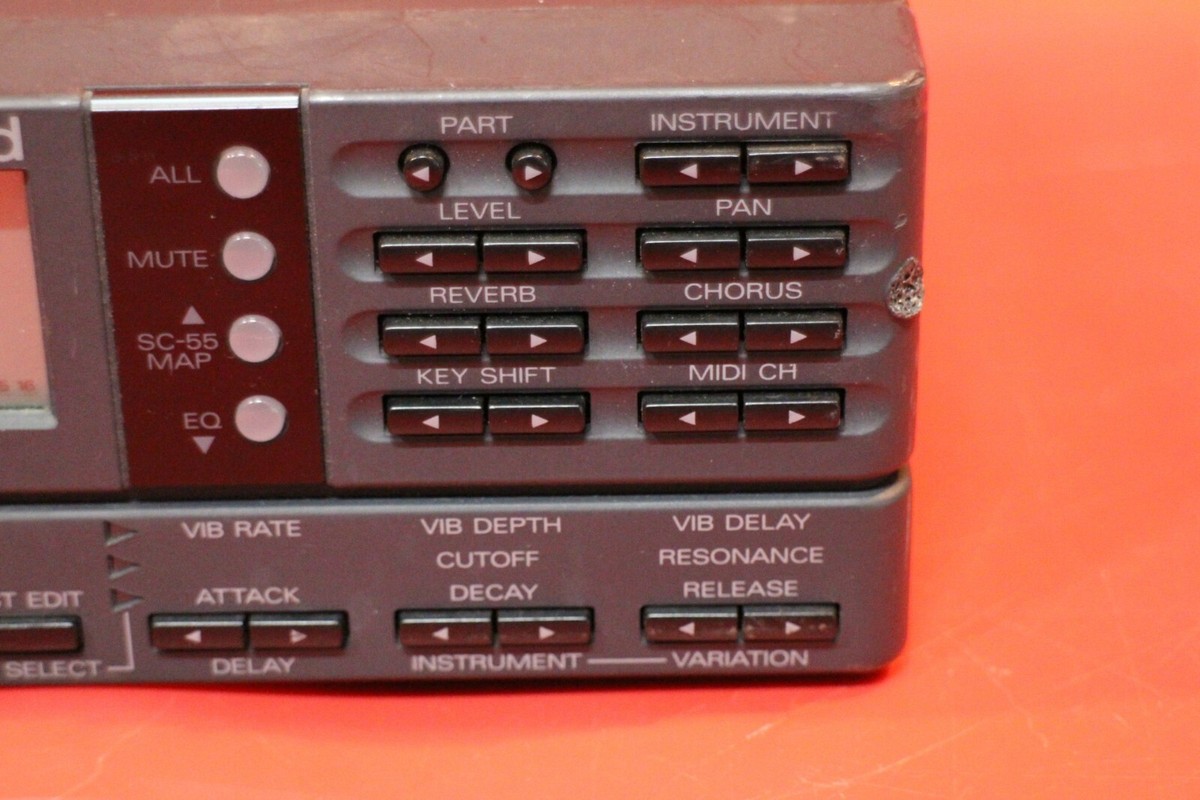 USED Roland SC-88 sc 88 Sound Canvas Module Synth Rack U1073