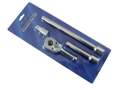 1/2'' Antrieb kurze Ratsche & Wackel Verlängerung Set von Britool Hallmark