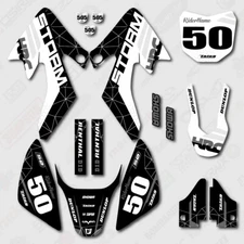 Gray Storm Racing Graphics Kit fits 13-25 Honda Crf50 CRF 50 Decals