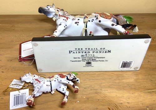 *Trail Painted Ponies~*2nd Edition~Copper Enchantment Figurine & Ornament/2007 - Picture 5 of 8