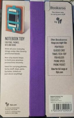 Bookaroo Notebook Tidy - Purple (LOC BK-4)