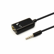 Adattatore SDOPPIATORE CUFFIA MICROFONO ADATTATORE da JACK 3.5MM maschi femmina