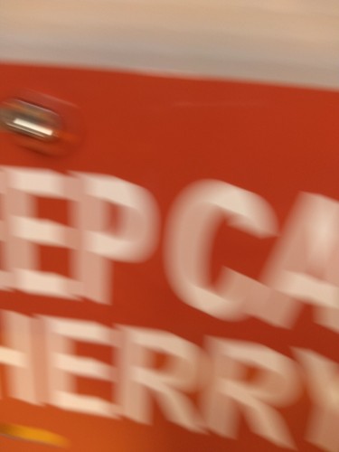 Aluminum license plate keep calm and cherry on - Picture 12 of 12