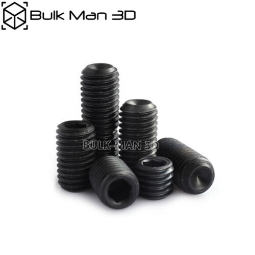 20pcs M3/M4/M5 Hex Socket Set Screws Cup Point Socket Grub Screws