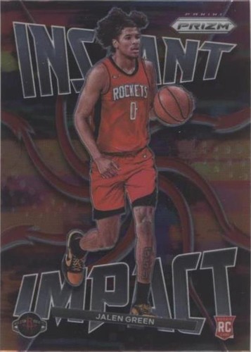 2021-22 Panini Prizm Basketball Jalen Green Base Prizm Rookie Card