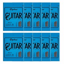 10 Set Electric Guitar Strings, Carbon Steel 6 String Set 9-42 Super Light