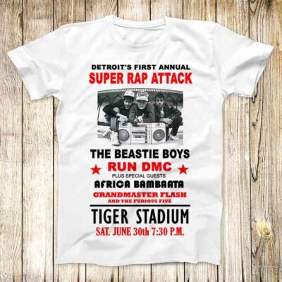 Detroit Super Attack Beastie Jungen T-Shirt Meme Herren Damen Unisex Oberteil Tee 8313