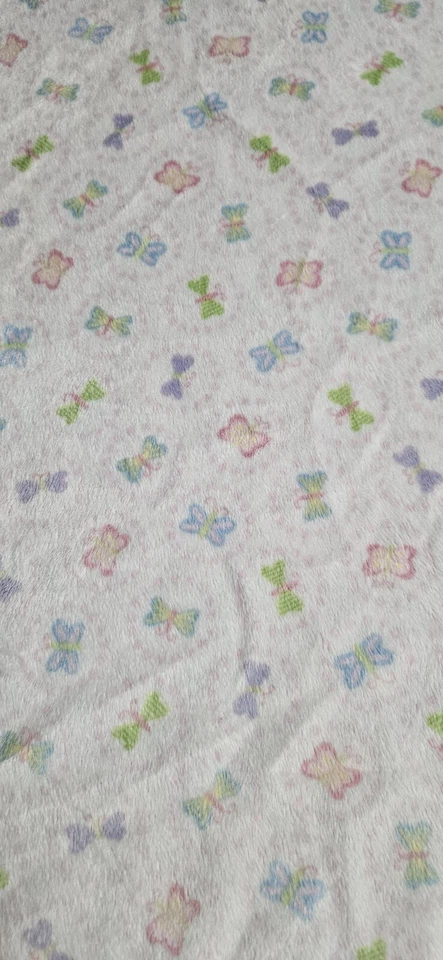 Cobertor de bebê Carter's Butterfly bolinhas rosa Sherpa roxo 28 x 37 - Imagem 2 de 4