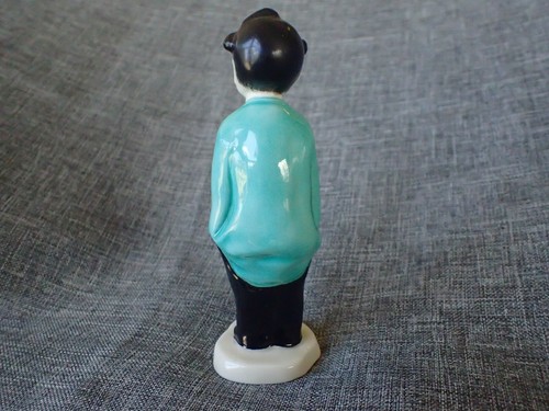 Royal Worcester Figurine 1941 RW3354 "CHINOISERIE BOY" - RARE - Picture 7 of 12