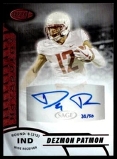2020 SAGE Aspire #ASP-56 Dezmon Patmon Red Washington State PANTHERS