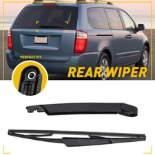 Rear Windshield Wiper Blade & Arm for Set 2006-2014 Kia Sedona Windscreen Wiper