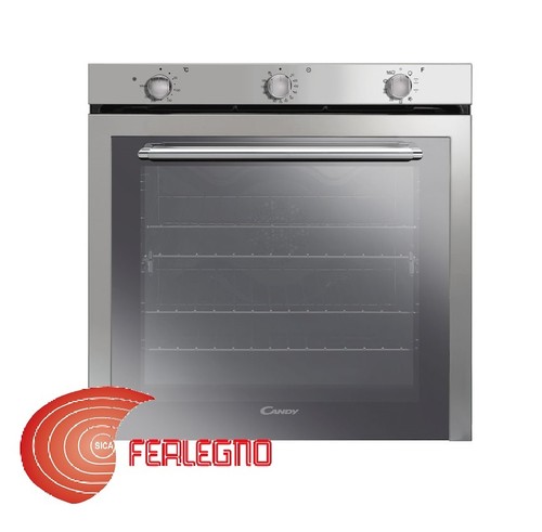 FORNO ELETTRICO VENTILATO INOX INCASSO 78LT 60CM 9 FUNZIONI CL A FCXE613X  CANDY | eBay