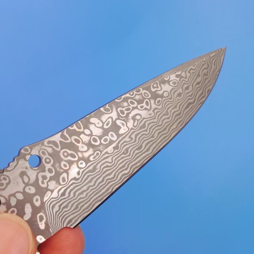 1PC. 1:1 Reproduction Damascus Blade 58HRC for Benchmade 551 - Bild 6 von 6