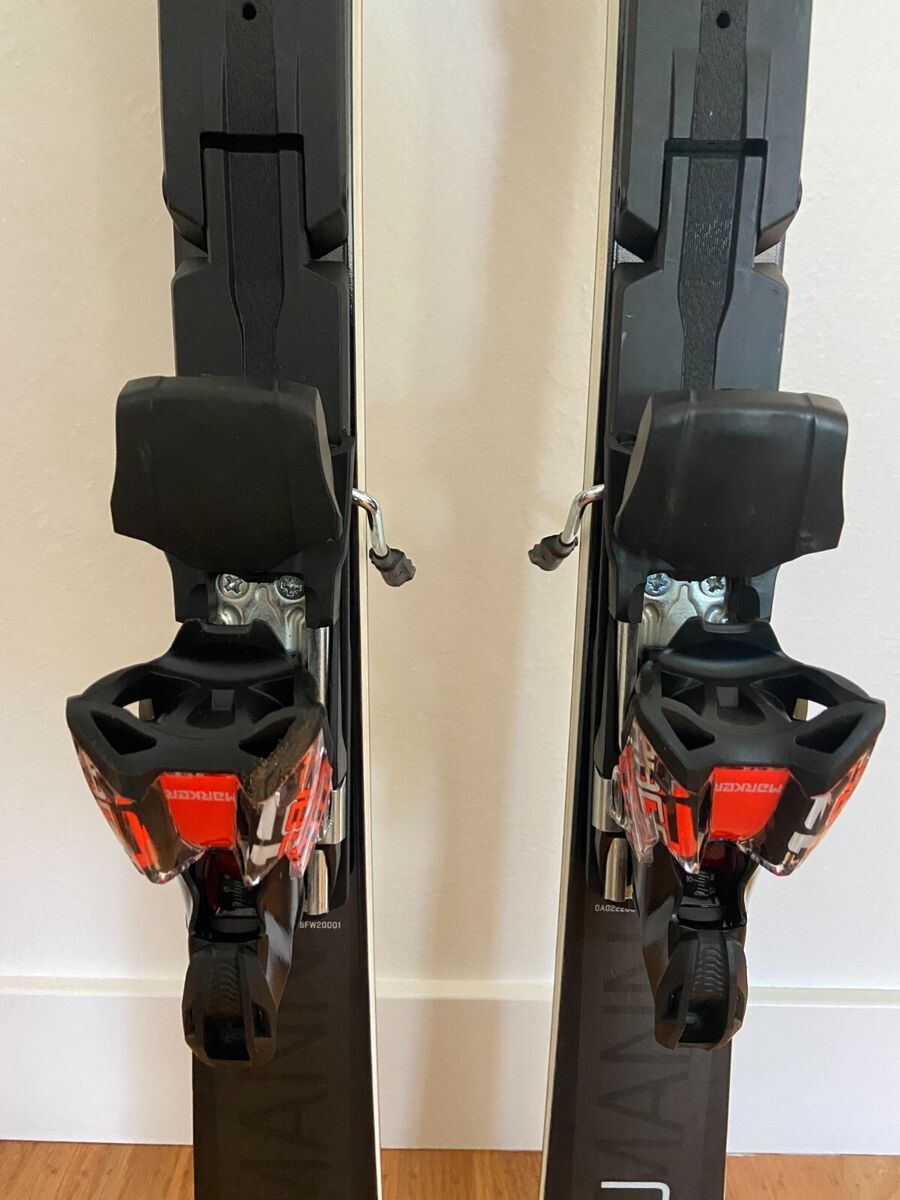 TWO PAIR 2021 Nordica 150 Dobermann SLJ Skis With Marker TWO PAIR 2021 Nordica 150 Dobermann SLJ Skis With Marker