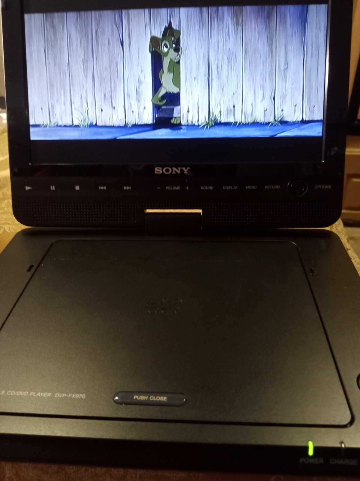 Sony Portable 9" CD/DVD USB Player DVPFX970 Touchscreen"Works" W/Remote & Extra 27242816268 eBay