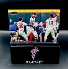 Michael Harris II RC Black Foil 2023 Topps Stadium Club #113