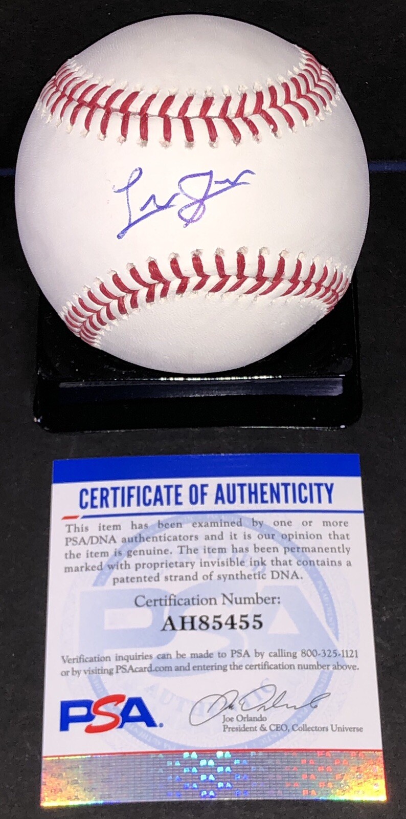 Tristan Pompey Signed Autographed Kentucky Wildcats Oml Baseball Psa/Dna 