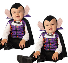 Little Vampire Costume Toddler Babies Halloween Fancy Dress Dracula