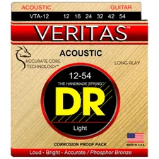 DR Strings VTA-12 Veritas Phosphor Bronze Light Acoustic 12-54
