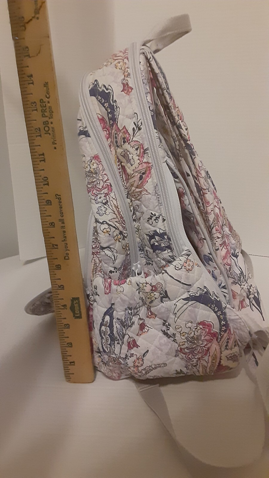 Vera Bradley Hummingbird Park Campus Backpack Book Bag Gem