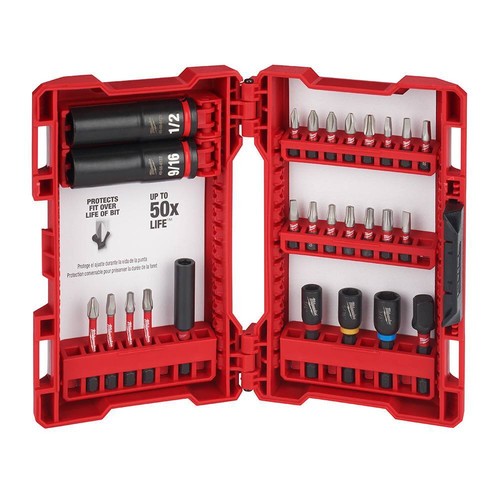 Milwaukee 48-32-4408 SHOCKWAVE Impact Duty 26-PC Drive and Fasten Set