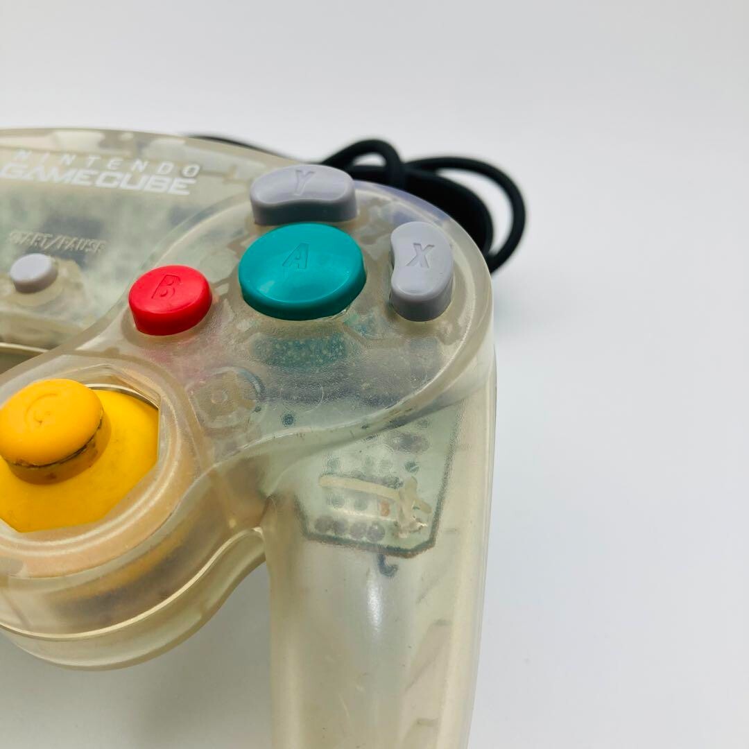 Nintendo GameCube Controller Clear Skeleton Japan Official