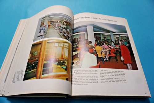 Anuario Anuario Anual Texas Christian University 1968 TCU Horned Froth TX - Imagen 5 de 12