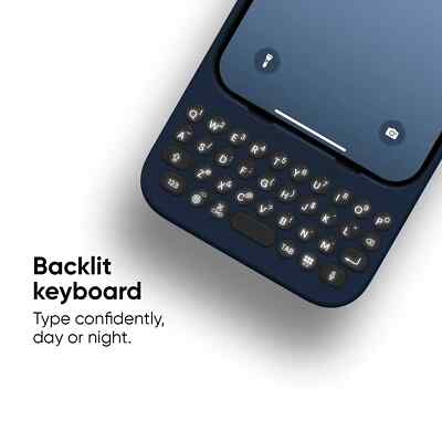 New Clicks Keyboard for Apple iPhone 15 Pro Royal Ink CK-5100-2 | eBay