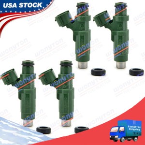 4X Yamaha F150 04-13 CDH275 Fuel Injectors Flow Tested Cleaned 63P-13761-00-00