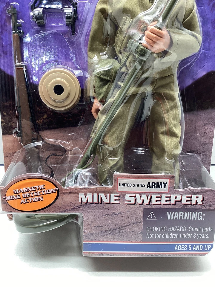 Figura de acción GI Joe 12" US Army Mine Sweeper nueva Hasbro 1999 Foto 3 de 4