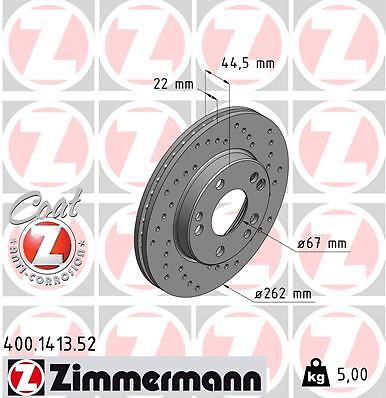 Disques de frein Mercedes 190 2.3 et Turbo-D 2.5 à haute endurance