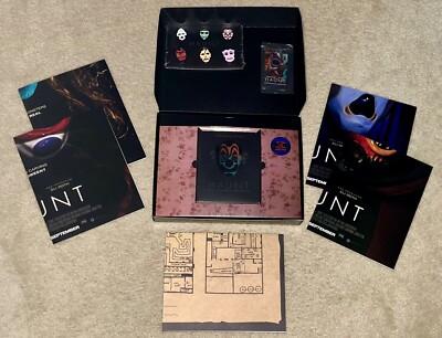 Haunt Collectors Edition Box Set Blu-Ray Poster CD Pins Fold Out Map Eli Roth