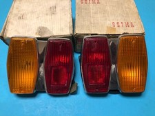 Peugeot 304 Tail light lamp assembly set LH & RH Paire Feux Genuine NOS