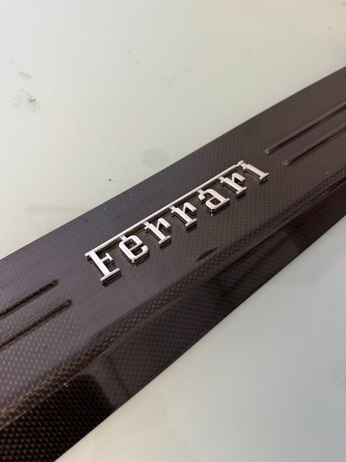 Ferrari F12 LH Kickplate Carbon Fiber Driver/Passenger 